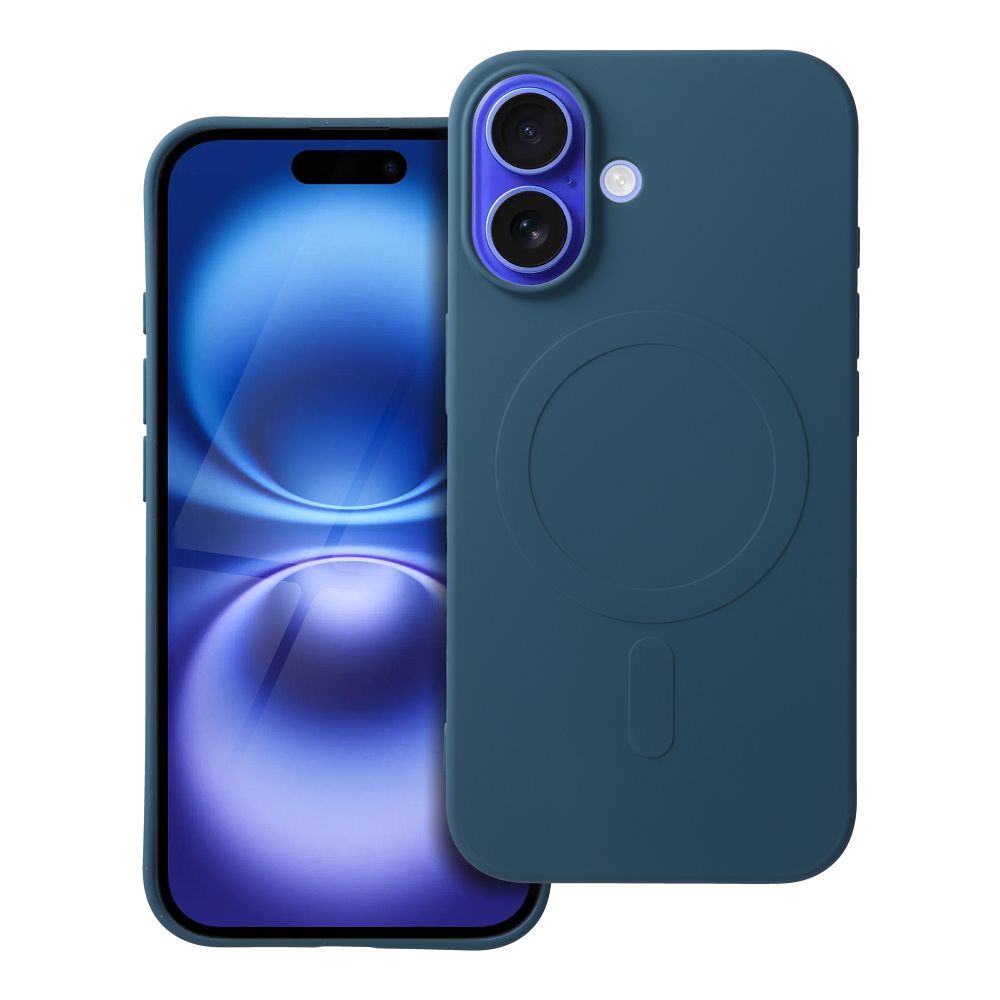 HÜLLE FÜR IPHONE 16 HEYCASE SILIKON MAG MAGSAFE BLAU