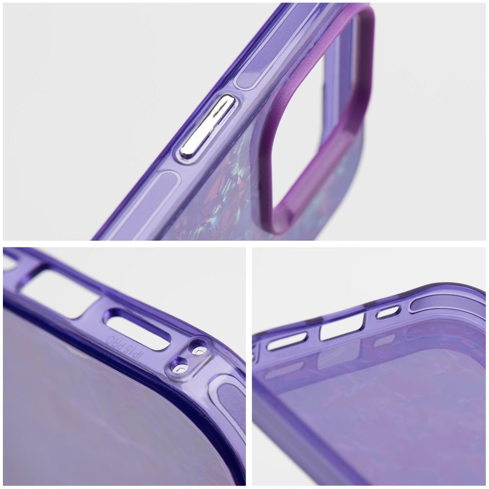 HÜLLE FÜR IPHONE 16 PRO HEYCASE CRYSTALIC VIOLETT