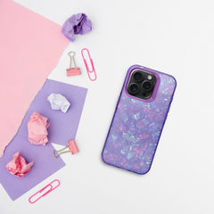 HÜLLE FÜR IPHONE 16 PRO HEYCASE CRYSTALIC VIOLETT