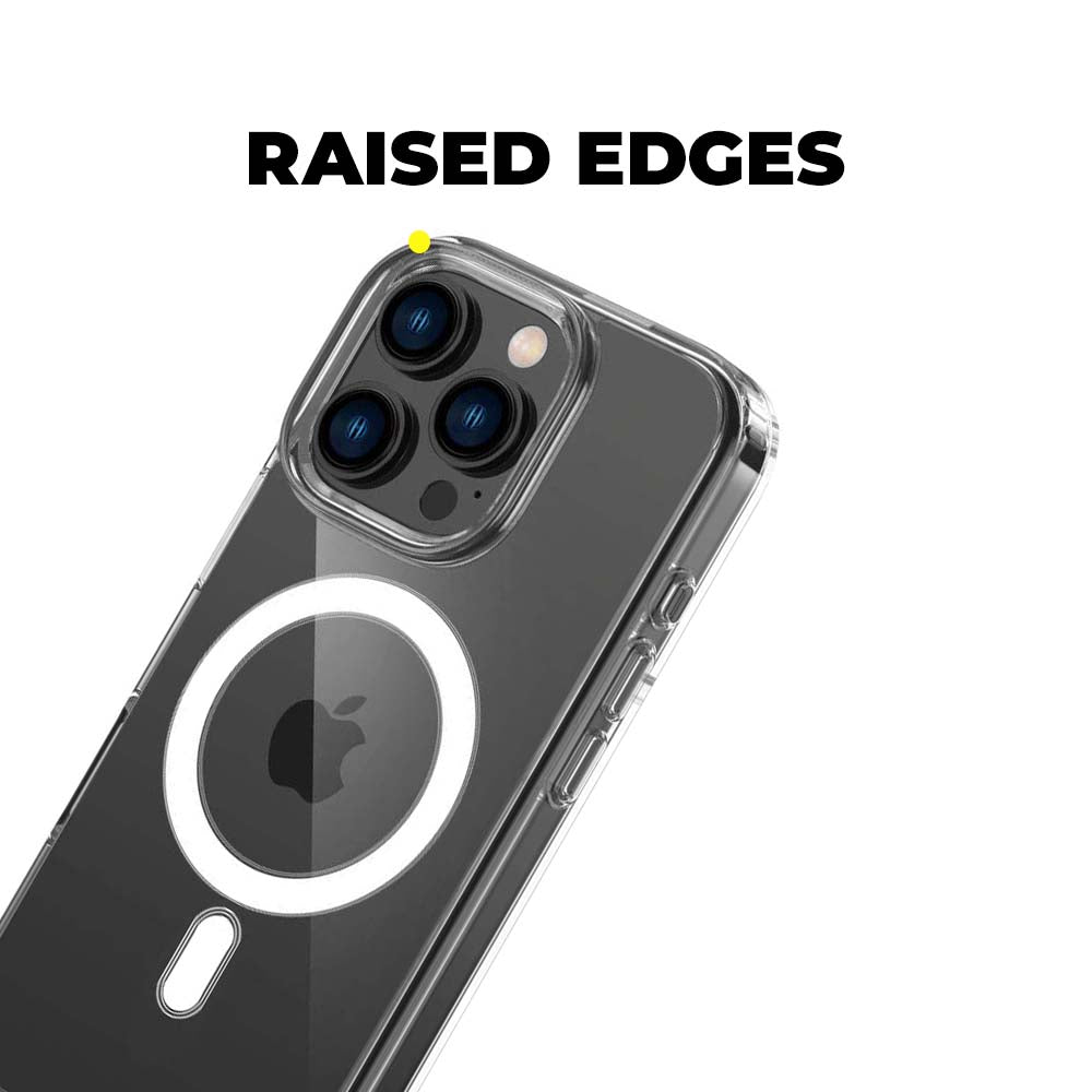 HÜLLE FÜR IPHONE 16 PRO HEYCASE MAGSAFE SCHOCKSCHUTZ KLAR