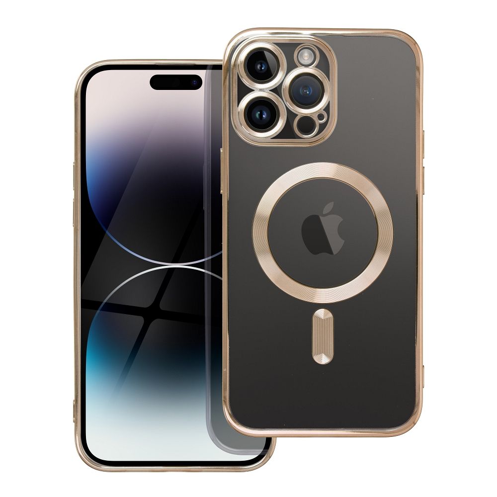 HÜLLE FÜR IPHONE 16 PRO HEYCASE MAGSAFE MAG SHINE GOLD