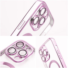 HÜLLE FÜR IPHONE 16 HEYCASE MAGSAFE MAG SHINE ROSE GOLD