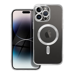 HÜLLE FÜR IPHONE 16 PRO HEYCASE MAGSAFE MAG SHINE SILBER