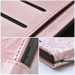 HÜLLE FÜR IPHONE 16 PLUS HEYCASE MEZZO WALLET MANDALA ROSEGOLD