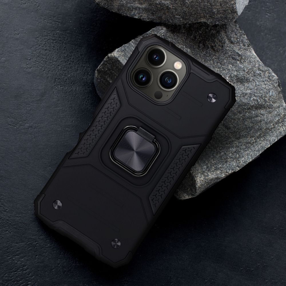 HÜLLE FÜR IPHONE 16 PRO HEYCASE NITRO DEFENSE SCHWARZ