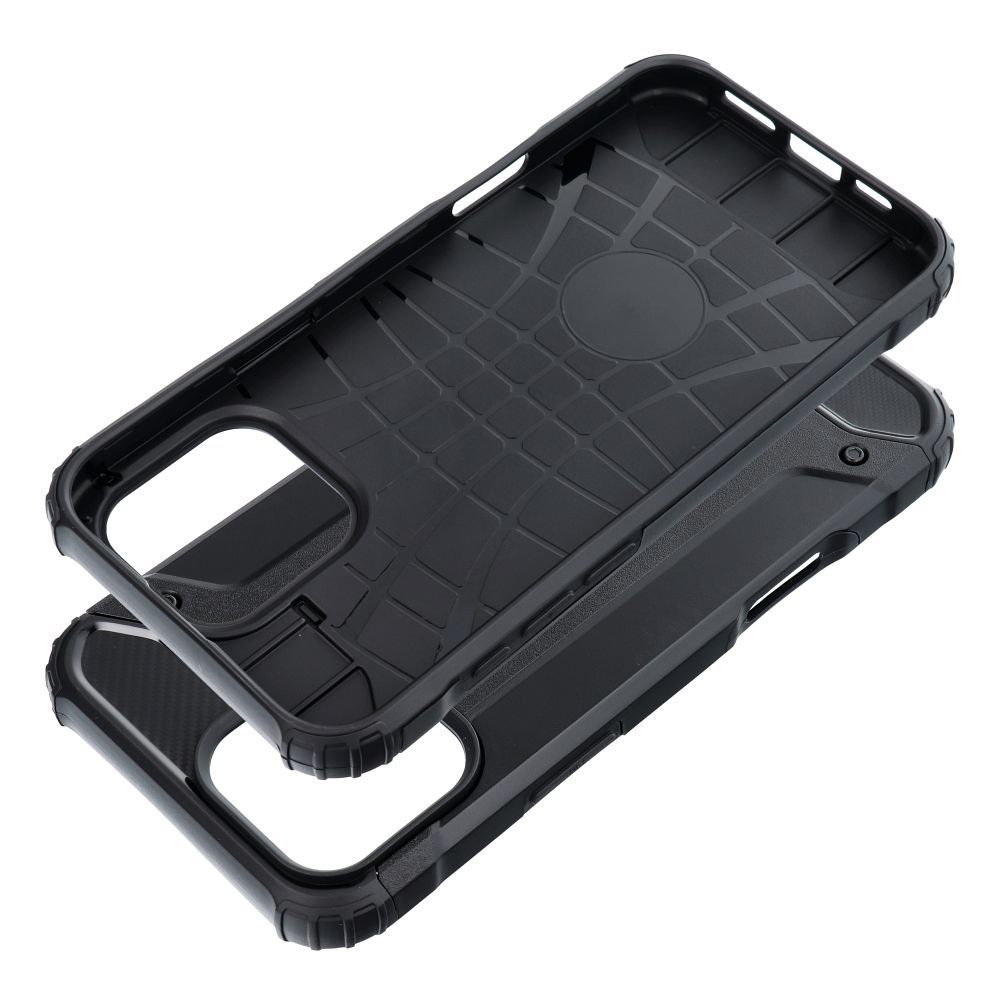 HÜLLE FÜR IPHONE 16 PRO HEYCASE ARMOR DEFENSE SCHWARZ