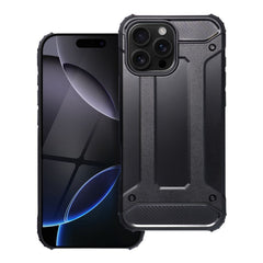 HÜLLE FÜR IPHONE 16 PRO HEYCASE ARMOR DEFENSE SCHWARZ