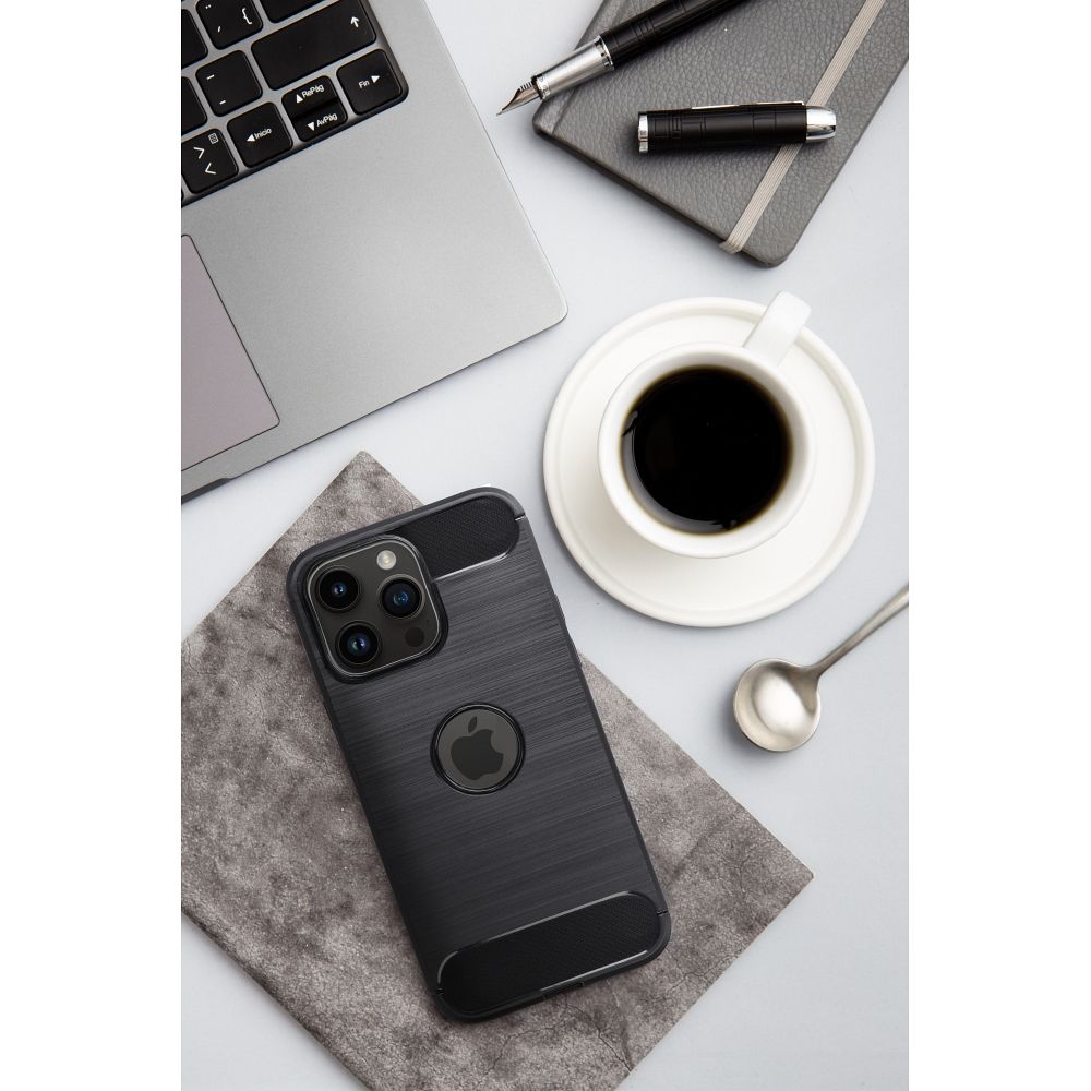 KÜLLE FÜR IPHONE 16 HEYCASE CARBON SCHWARZ
