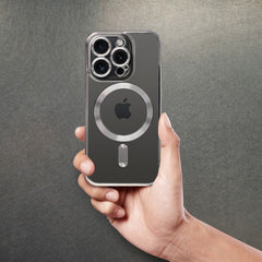 HÜLLE FÜR IPHONE 16 PRO HEYCASE MAGSAFE MAG SHINE TITAN