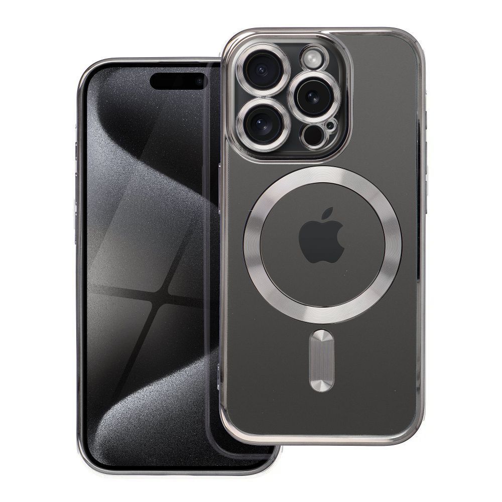 HÜLLE FÜR IPHONE 16 PRO HEYCASE MAGSAFE MAG SHINE TITAN