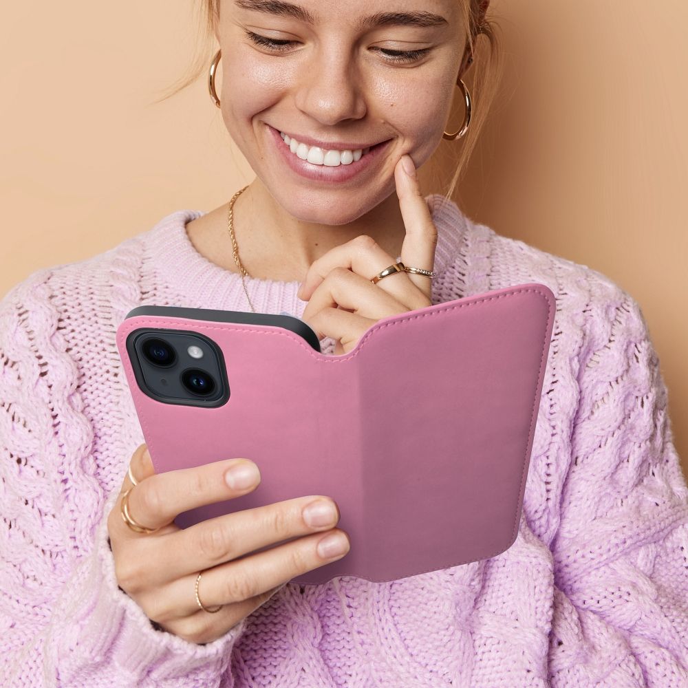 HÜLLE FÜR IPHONE 16 PRO HEYCASE WALLET BUCH ROSA