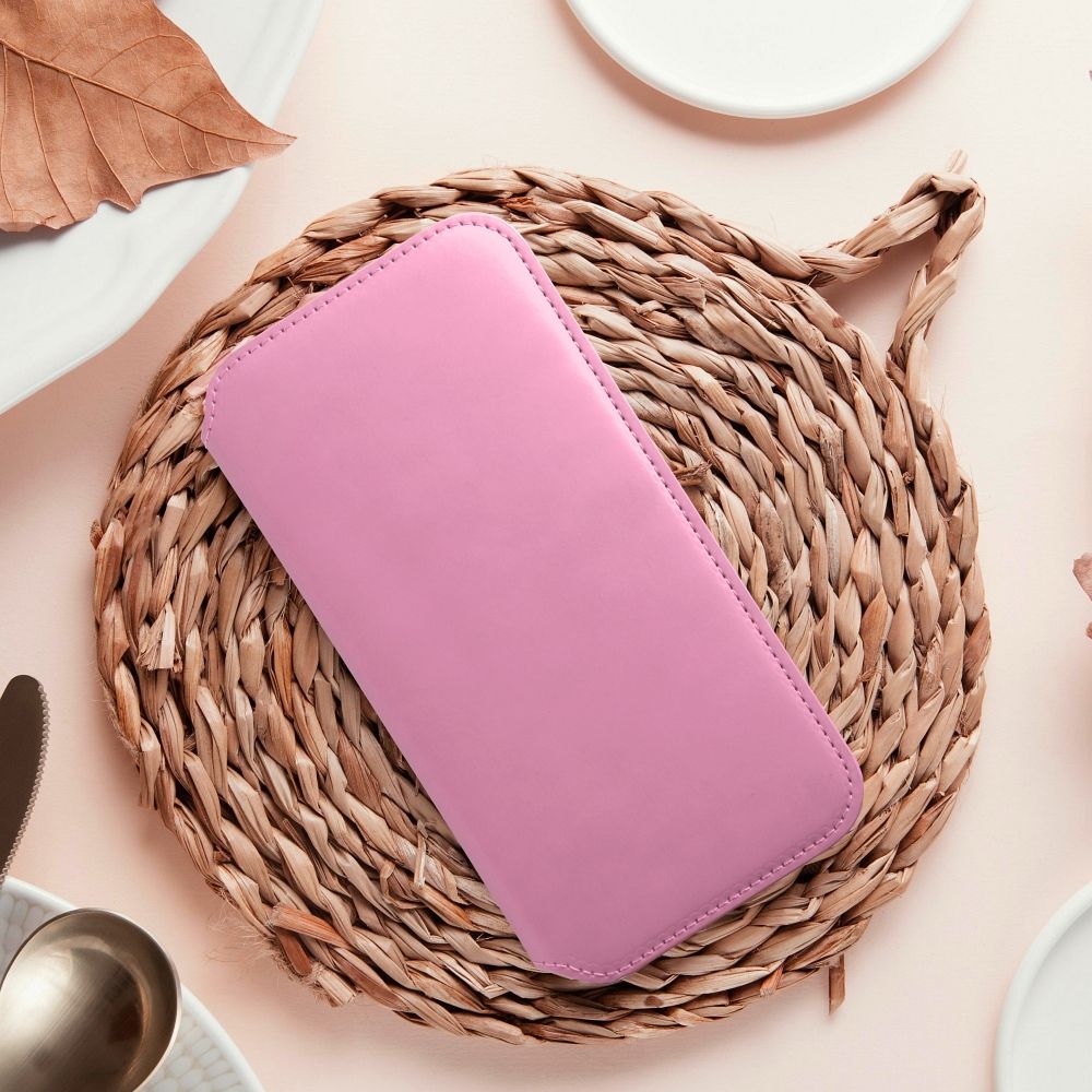 HÜLLE FÜR IPHONE 16 PRO HEYCASE WALLET BUCH ROSA