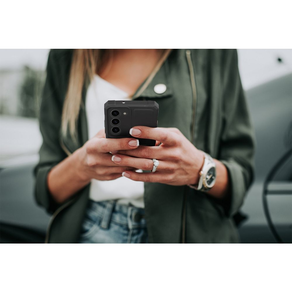 MOTOROLA G53 HEYCASE HEAVY DEFENDER SCHWARZ