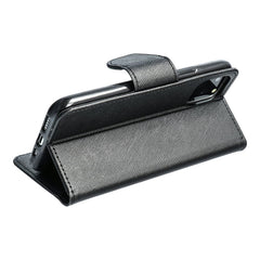 HÜLLE FÜR MOTOROLA MOTO G55 5G HEYCASE FANCY WALLET SCHWARZ