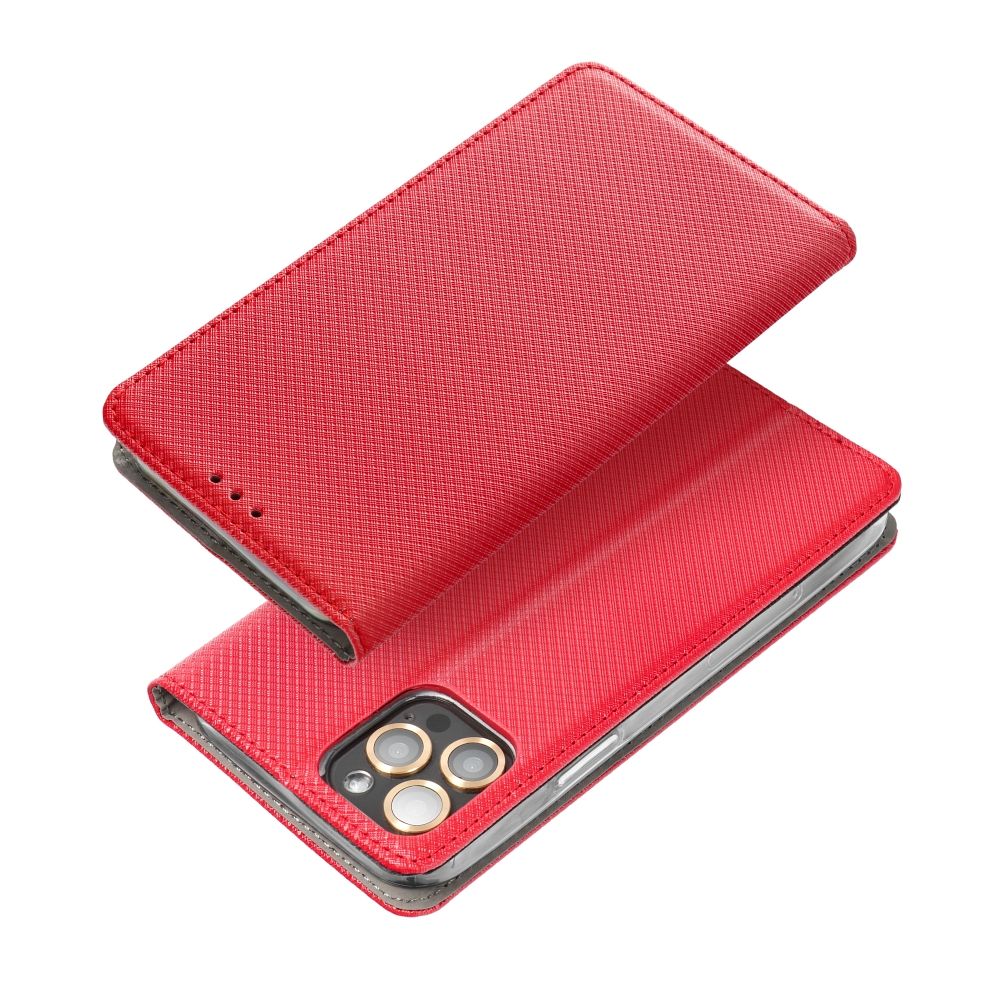 HÜLLE FÜR MOTOROLA MOTO G55 5G HEYCASE WALLET BUCH ROT
