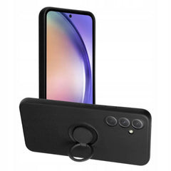 HÜLLE FÜR SAMSUNG A55 5G HEYCASE ICON RING SCHWARZ