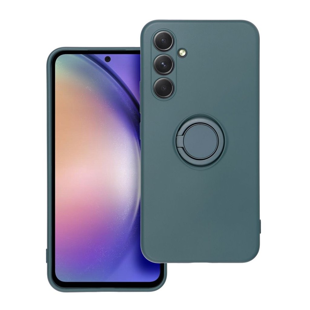 HÜLLE FÜR SAMSUNG A55 5G HEYCASE ICON RING GRÜN