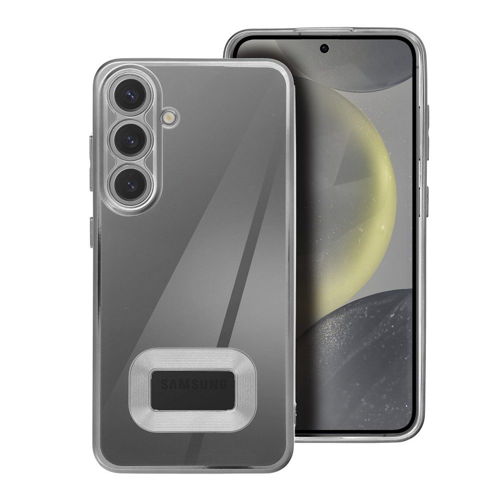 HÜLLE FÜR SAMSUNG GALAXY A15 5G / A15 4G HEYCASE GLAM SILBER