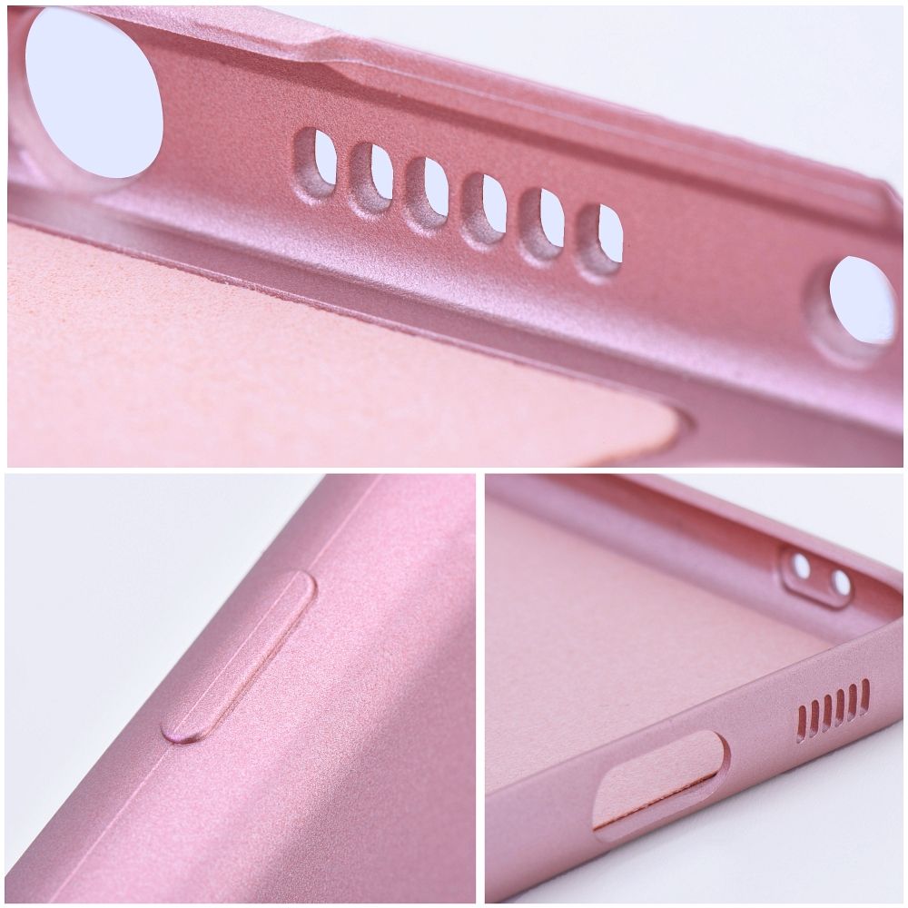 HÜLLE FÜR SAMSUNG GALAXY A15 5G / A15 4G HEYCASE METALLIC DEFENDER PINK