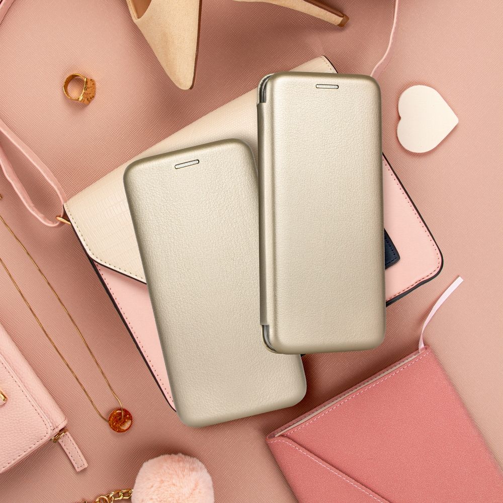 HÜLLE FÜR SAMSUNG GALAXY A15 5G HEYCASE ELEGANCE WALLET GOLD