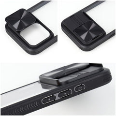 HÜLLE FÜR SAMSUNG GALAXY A35 5G HEYCASE CAMSHIELD SLIDER SCHWARZ