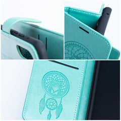 HÜLLE FÜR SAMSUNG GALAXY A16 4G / 5G HEYCASE MAGNET WALLET TRAUMFÄNGER GRÜN