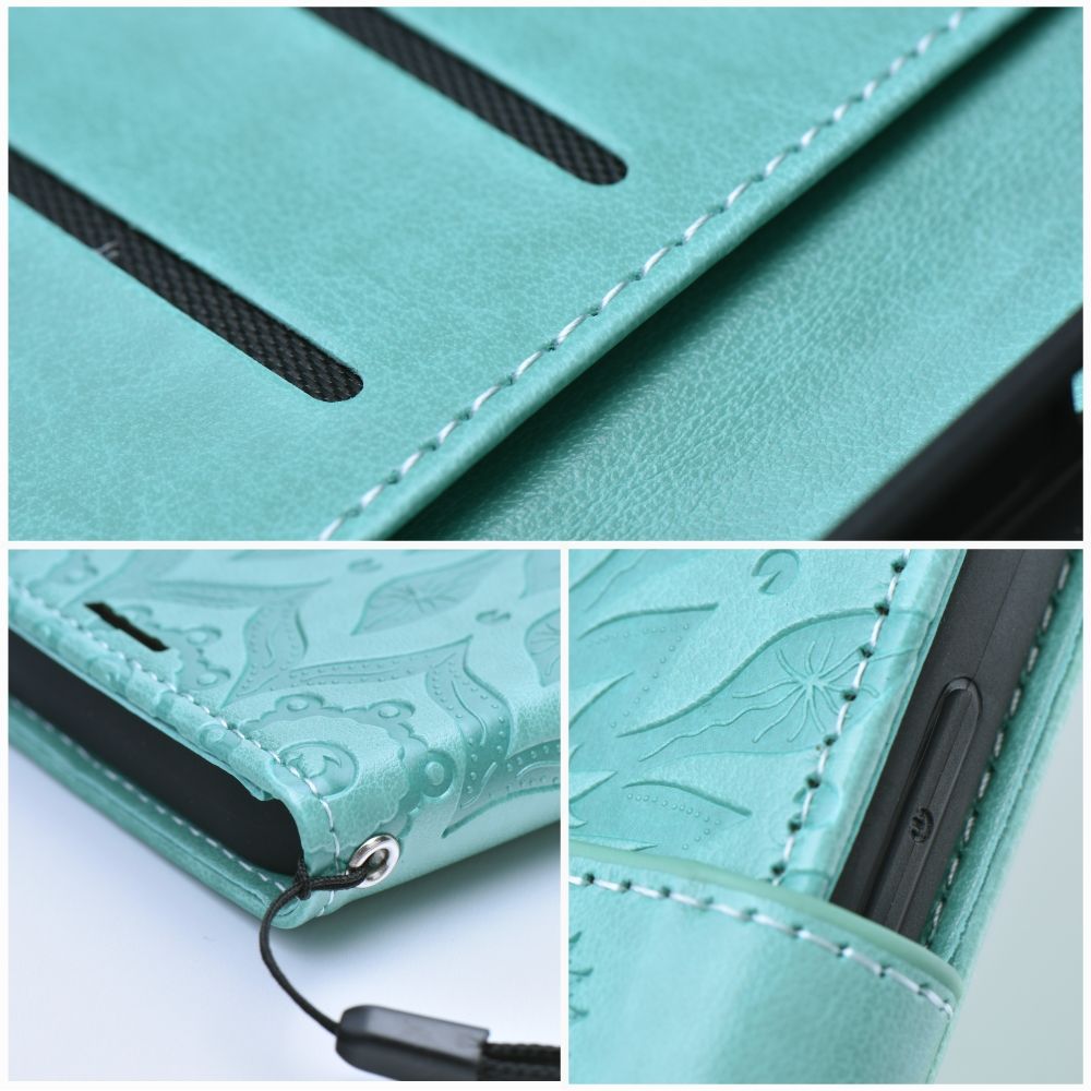 HÜLLE FÜR SAMSUNG GALAXY A16 4G / 5G HEYCASE MAGNET WALLET MANDALA GRÜN
