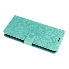 HÜLLE FÜR SAMSUNG GALAXY A16 4G / 5G HEYCASE MAGNET WALLET MANDALA GRÜN