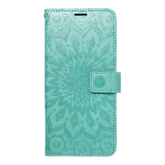 HÜLLE FÜR SAMSUNG GALAXY A16 4G / 5G HEYCASE MAGNET WALLET MANDALA GRÜN