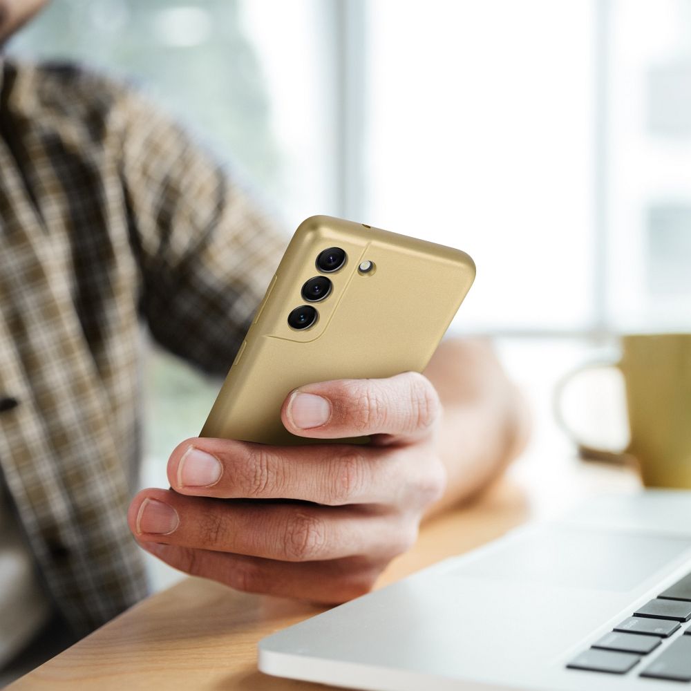 HÜLLE FÜR SAMSUNG GALAXY A16 4G / 5G HEYCASE METALLIC GOLD