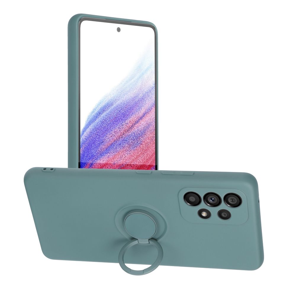 HÜLLE FÜR SAMSUNG GALAXY A16 4G / 5G HEYCASE SILIKONRING GRÜN
