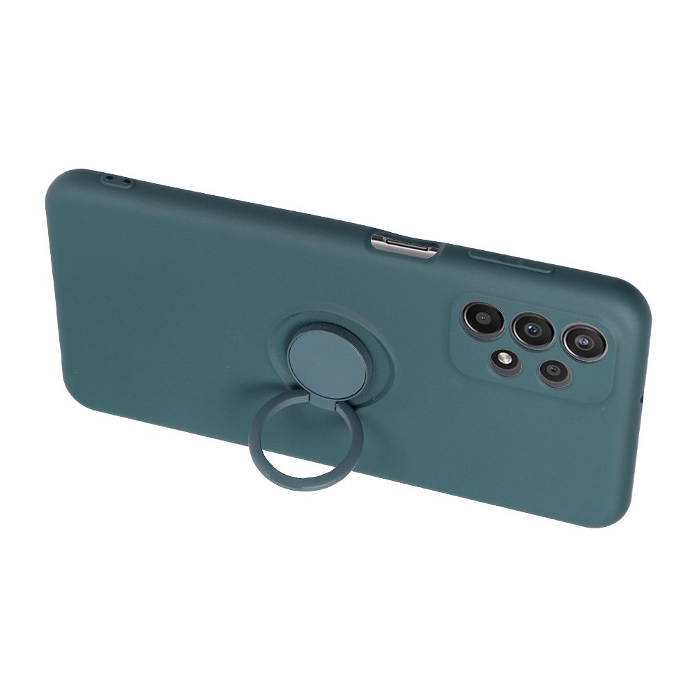 HÜLLE FÜR SAMSUNG GALAXY A16 4G / 5G HEYCASE SILIKONRING GRÜN