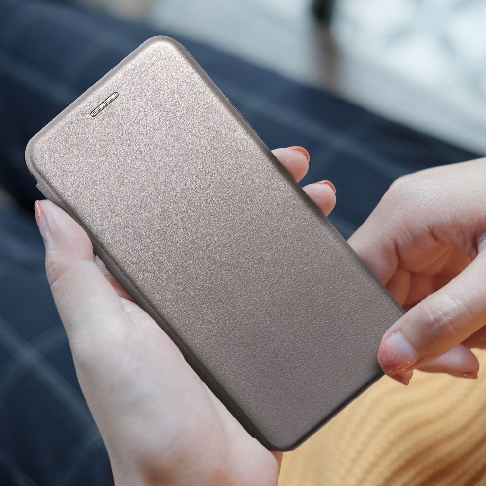HÜLLE FÜR SAMSUNG GALAXY A25 5G HEYCASE ELEGANCE WALLET GRAU