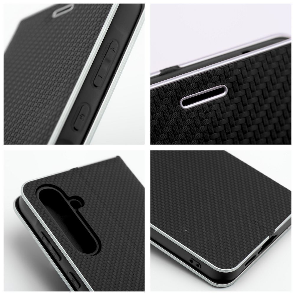 HÜLLE FÜR SAMSUNG GALAXY A25 5G HEYCASE LUNA WALLET SCHWARZ