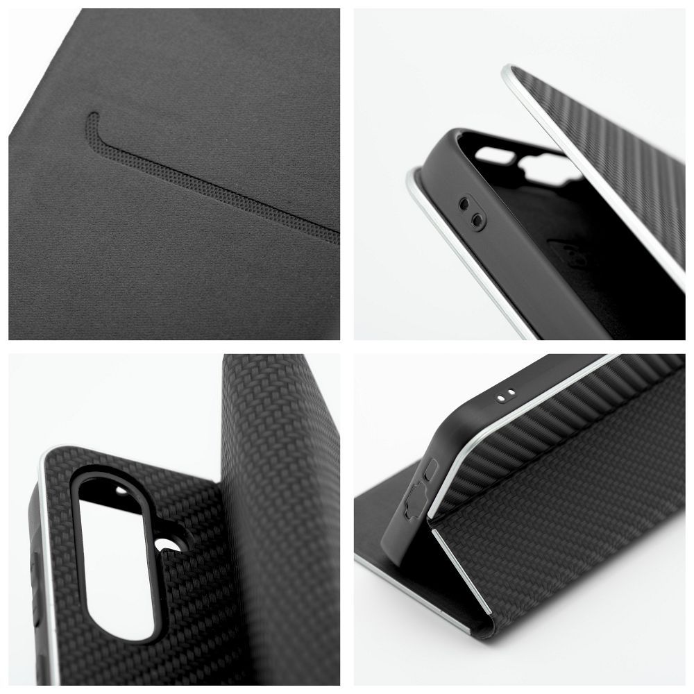 HÜLLE FÜR SAMSUNG GALAXY A25 5G HEYCASE LUNA WALLET SCHWARZ