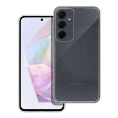 HÜLLE FÜR SAMSUNG GALAXY A35 5G HEYCASE GLITTER PINK