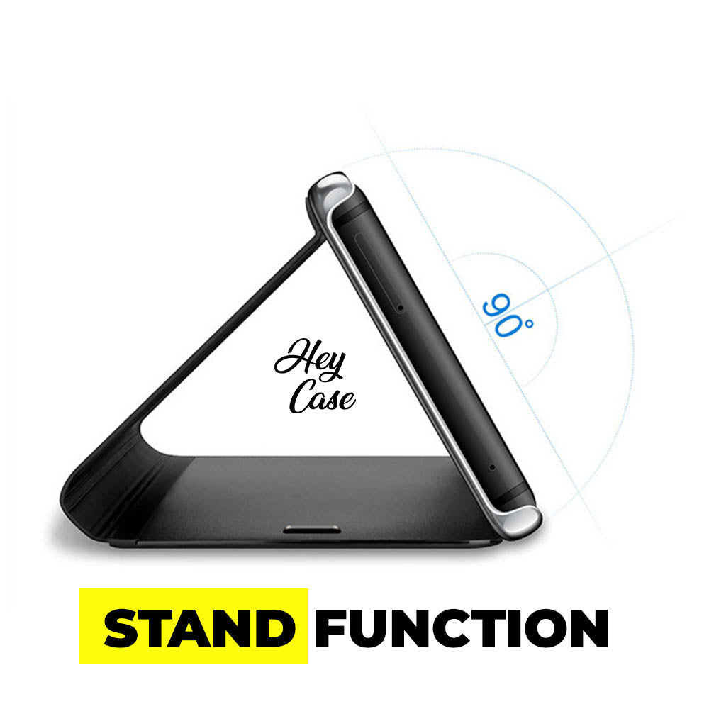 HÜLLE FÜR SAMSUNG GALAXY A15 5G HEYCASE KLARANSICHT SCHWARZ
