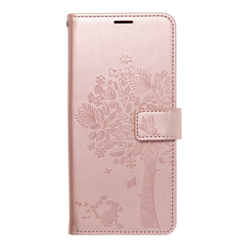 HÜLLE FÜR SAMSUNG GALAXY A55 5G HEYCASE MAGNET WALLET HOLZ ROSE
