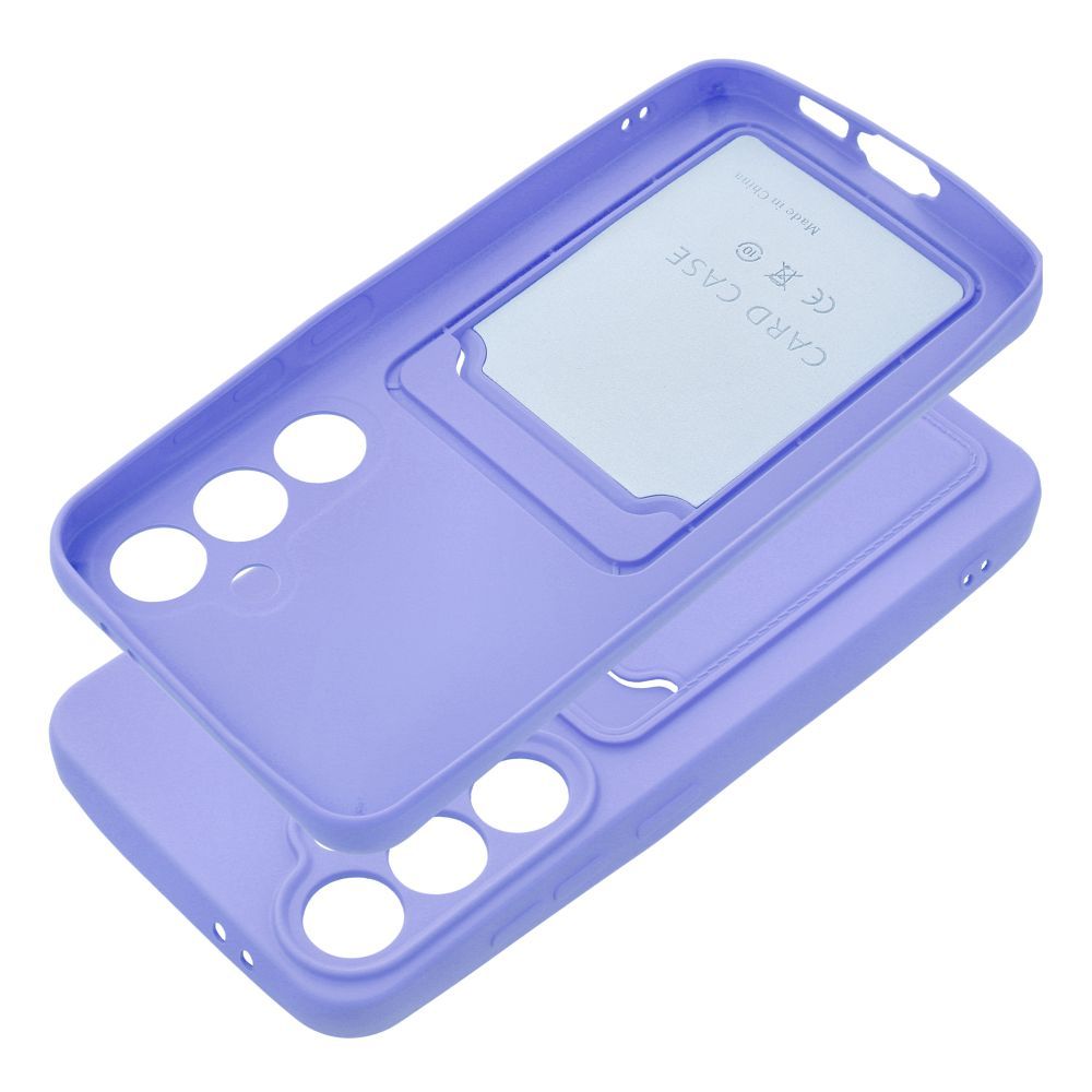 HÜLLE FÜR SAMSUNG GALAXY S24 FE HEYCASE KARTEN VIOLETT