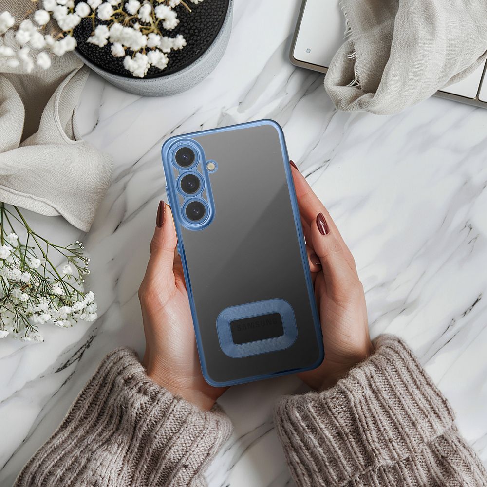 HÜLLE FÜR SAMSUNG GALAXY S24 FE HEYCASE GLAM BLAU