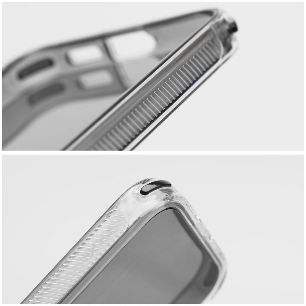 SCHUTZHÜLLE FÜR SAMSUNG GALAXY S24 FE HEYCASE MATRIX KLAR / SCHWARZ