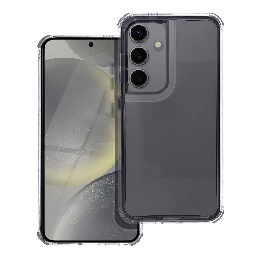 SCHUTZHÜLLE FÜR SAMSUNG GALAXY S24 FE HEYCASE MATRIX KLAR / SCHWARZ
