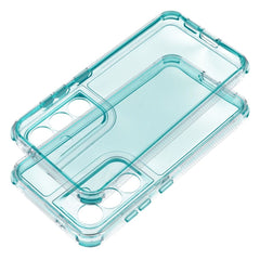 HÜLLE FÜR SAMSUNG GALAXY S24 FE HEYCASE MATRIX KLAR / MINZ