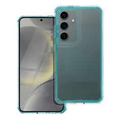 HÜLLE FÜR SAMSUNG GALAXY S24 FE HEYCASE MATRIX KLAR / MINZ