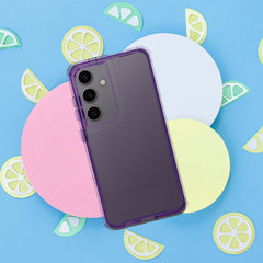 HÜLLE FÜR SAMSUNG GALAXY S24 FE HEYCASE MATRIX LIGHT VIOLETT