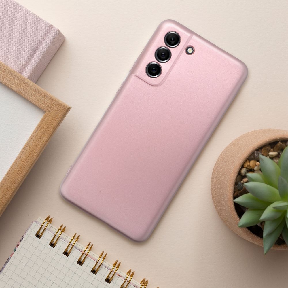 HÜLLE FÜR SAMSUNG GALAXY S24 FE HEYCASE METALLIC PINK