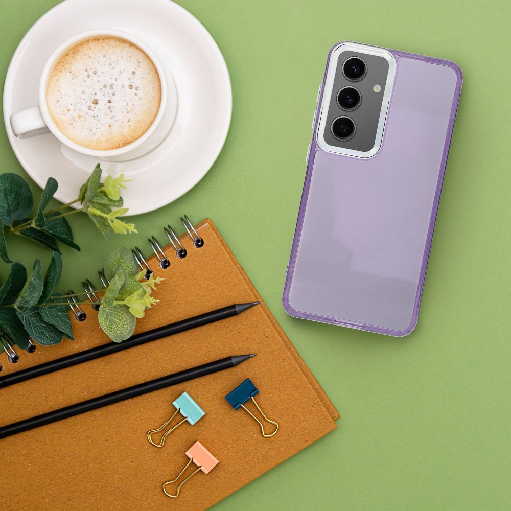HÜLLE FÜR SAMSUNG GALAXY S24 FE HEYCASE PERLE LILA