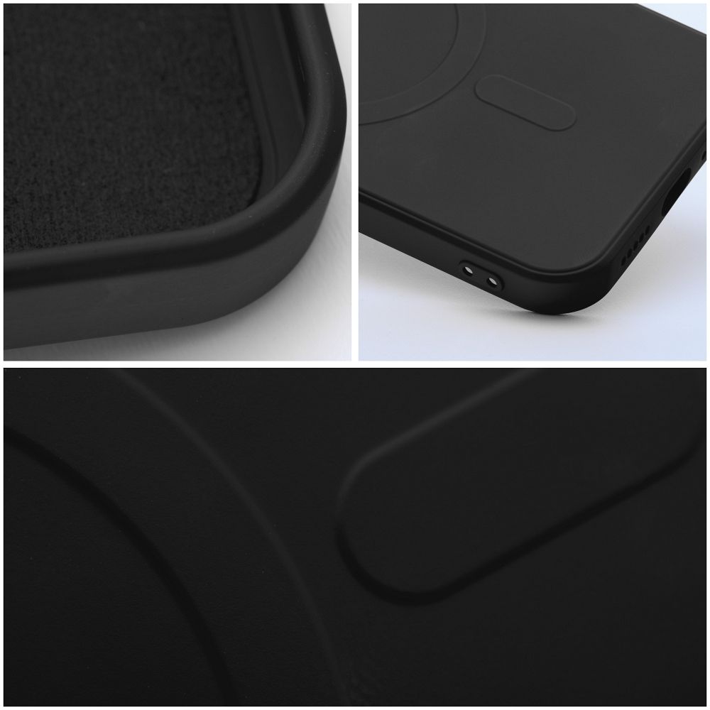 HÜLLE FÜR SAMSUNG GALAXY S24 FE HEYCASE SILIKON MAG MAGSAFE SCHWARZ
