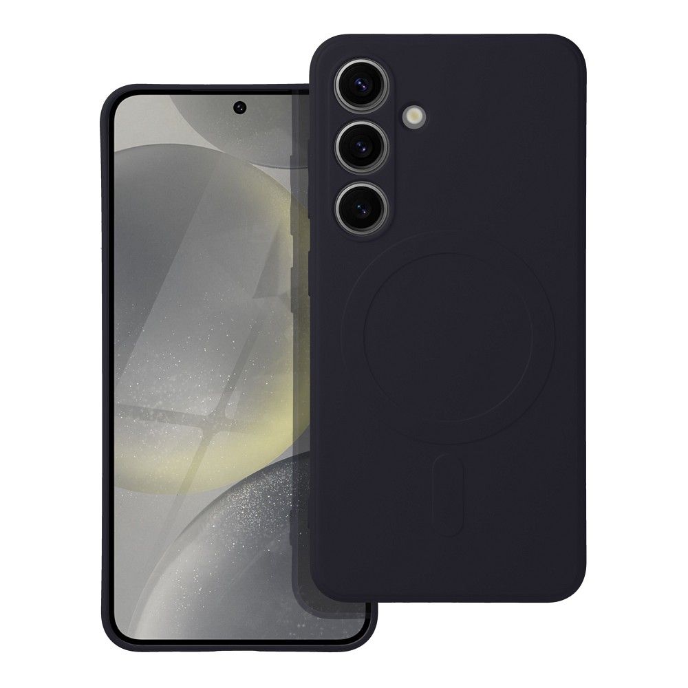 HÜLLE FÜR SAMSUNG GALAXY S24 FE HEYCASE SILIKON MAG MAGSAFE SCHWARZ