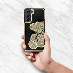 HÜLLE FÜR SAMSUNG GALAXY S24 FE HEYCASE TEDDYBÄR GOLD